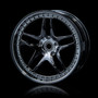 MST Silver Black FB Wheel (+3) (4pcs/pack)