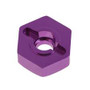 102042 Aluminum Wheel Hex Nut (Dia. 12mm x 6mm)