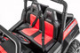 New 24V Polaris Style 2 Wheel Drive ride on Two seats w/ Rubber tyres (Red)