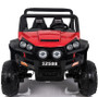 New 24V Polaris Style 2 Wheel Drive ride on Two seats w/ Rubber tyres (Red)