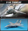 Academy 1/144 F-14A Tomcat Plastic Model Kit [12608]