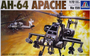 Italeri - 1/72 AH-64 Apache Helicopter Plastic Model Kit [1-159]