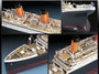 Academy 1/400 RMS Titanic Ocean Liner Plastic Model Kit [14215]