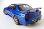 Tamiya - 1/24 Nissan Skyline GT-R V-Spec (R34) Plastic Model Kit [24210]