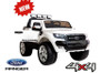 Ford Ranger ride on car, 4 Wheel drive and Rubber tyres_ Huge Size (white)