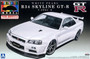 Aoshima - 1/24 Pre-Painted Model No.32 R34 Skyline GT-R V-Spec II