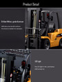 Fully Steel Version HUINA 1577 2-in-1 RC Forklift