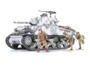 Tamiya - 1/35 M4A3 Sherman 105mm Howitzer Plastic Model Kit (Assault [35251]