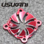 Usukani US88092-R - Aluminium Fan Cover 30mm - Red