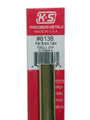 K&S Brass Round Tube 15/32" x 12" #8138