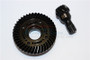 TRAXXAS X-MAXX CHROME STEEL REAR SPIRAL BEVEL GEARS [STXM1200R-BK]