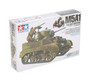 Tamiya - 1/35 US Light Tank M5A1 Pursuit Operation Plastic Model Kit w/4 Figures [35313]