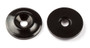 Team Associated Factory Team Aluminum Wing Buttons (Black)