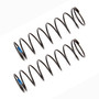 Team Associated 12mm Rear Shock Spring (2) (Blue/2.20lbs) (61mm Long)