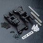 Alum. MB rear suspension kit (Black) [210616BK]