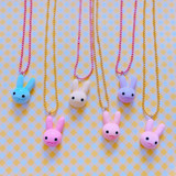 Gacha Color Bunny Necklaces