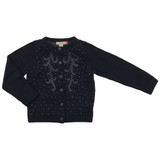 Maude Beaded Sweater Navy