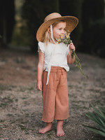 Bloom Ruffle Tank, Ivory