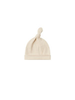 Knotted Baby Hat, Natural