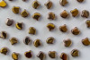 Ginkgo Leaf Bead - Apollo - Gold Double Sided