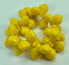 Spades (11x8mm) - Egg Yolk Yellow Opaque