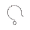 Tierracast Earwires: French Hoop Sterling Silver w/Regular Loop | Pack of 4