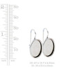 Nunn Earrings: Large Oval | 1 Pair