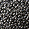 Heavy Metal Round Seed Bead - Zinc Matte