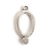 Bezel - Pendant: Drop Small Oval Single Loop by Nunn Design | 1 Each