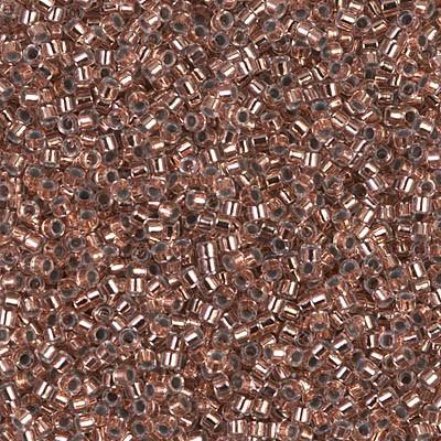 Delica Seed Bead - #0037 Copper Inside Color Lined