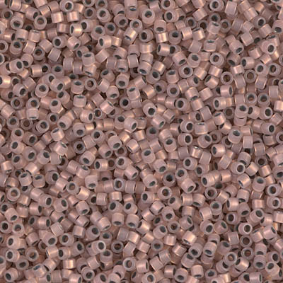 Delica Seed Bead - #0191 Copper / Opal Inside Color Lined
