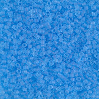 Delica Seed Bead - #0747 Aqua Transparent Matte