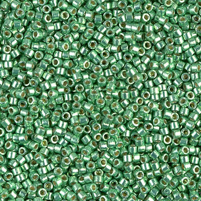 Delica Seed Bead - #1844 Duracoat Galvanized Dark Mint Green