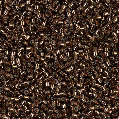 Delica Seed Bead - #0150 Root Beer Transparent Silver-Lined
