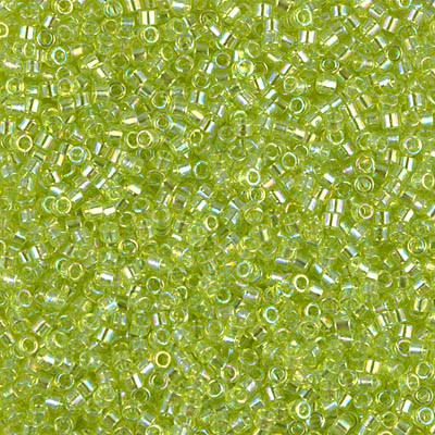 Delica Seed Bead - #0174 Chartreuse Transparent Rainbow