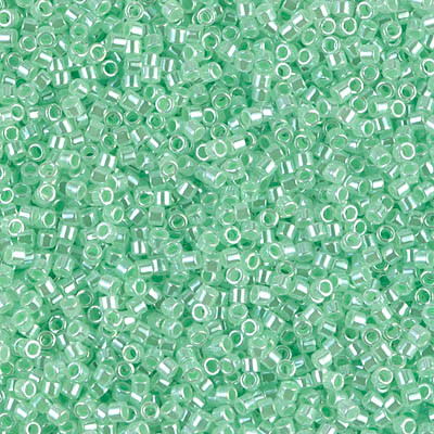 Delica Seed Bead - #0237 Mint Green Ceylon