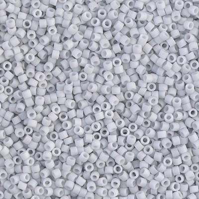 Delica Seed Bead - #0357 Pale Blue Gray Opaque Matte