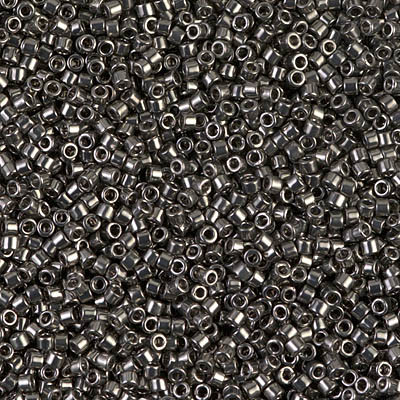 Delica Seed Bead - #0452 Galvanized Dark Gray