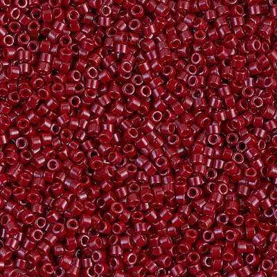 Delica Seed Bead - #0654 Dyed Maroon Opaque