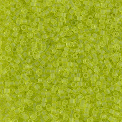 Delica Seed Bead - #0766 Chartreuse Transparent Matte
