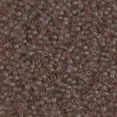 Delica Seed Bead - #0772 Dyed Cinnamon Transparent Semi-Matte