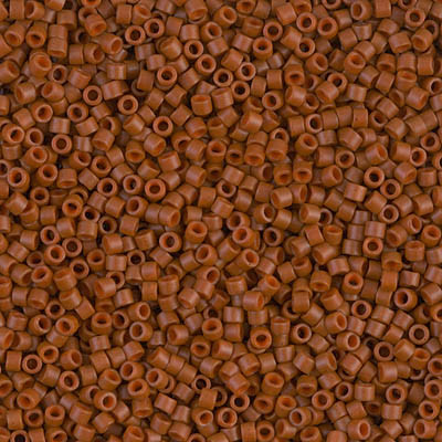 Delica Seed Bead - #0794 Dyed Sienna Opaque Semi-Matte