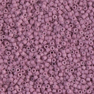 Delica Seed Bead - #0800 Dyed Antique Rose Opaque Semi-Matte