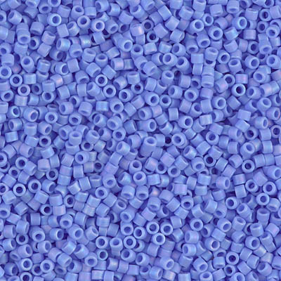 Delica Seed Bead - #0881 Periwinkle Opaque Rainbow Matte
