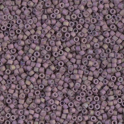 Delica Seed Bead - #1064 Orchid Metallic Gold Rainbow Matte