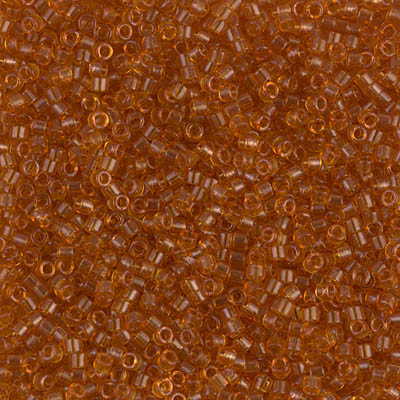 Delica Seed Bead - #1101 Marigold Transparent
