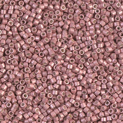 Delica Seed Bead - #1156 Galvanized Pink Blush Semi-Matte