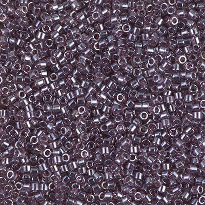 Delica Seed Bead - #1224 Mauve Transparent Luster