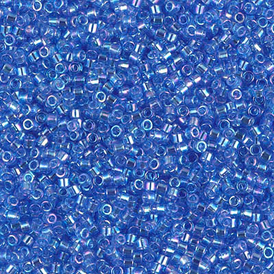 Delica Seed Bead - #1250 Azure Transparent Rainbow