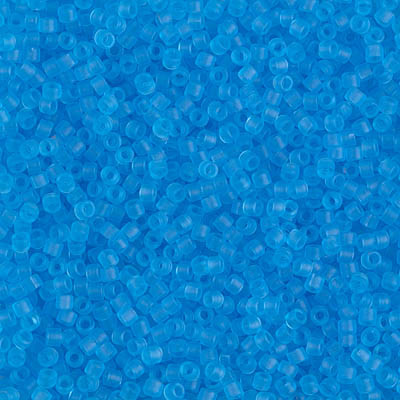 Delica Seed Bead - #1269 Ocean Blue Transparent Matte